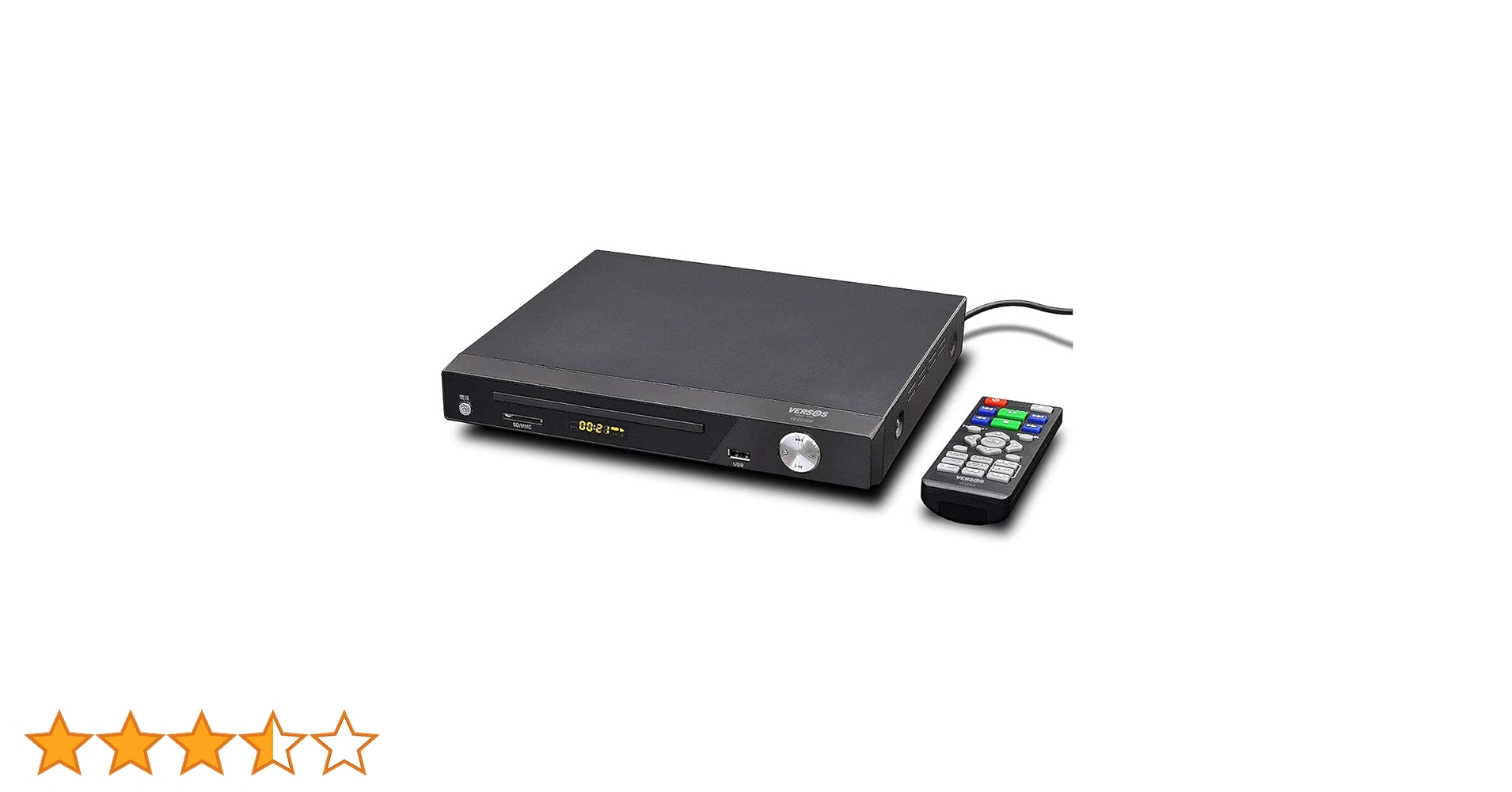 (未使用･未開封品)VERSOS 据置DVDプレーヤー(AV/HDMIケーブルタイプ) ブラック VS-DD202 Amazon.co.jp: VERSOS 据置DVDプレーヤー(AV/HDMIケーブルタイプ